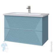 Тумба под раковину Caprigo MODO-Terza 80 770х564х470 подвесная, 2 ящика, цвет Антарктида 35612-TP817