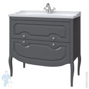 Тумба под раковину Caprigo Фирензе 90 concept 930х895х475 2 ящика, цвет: графит 34118-SF019