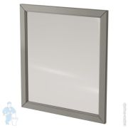 Зеркало Caprigo Альбион 80-100 graphite 726х815х24 без полки 10336-SF-019