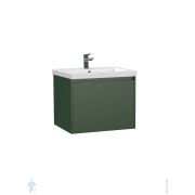 Тумба под раковину Cersanit Grande 60 подвесная (585х462х445мм), soft touch, зеленый 64302
