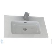 Раковина керамическая Cezares (75х46х19) Bianco 50201