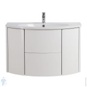 Тумба под раковину Cezares Eden 90 (910х510х550) настенная,2 выдв.ящ.,2 дверцы,Bianco lucido 55146