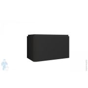 Тумба под умывальник Cezares STYLUS (94х48х55) подвесная, 4 ящика, Nero grafite 55227