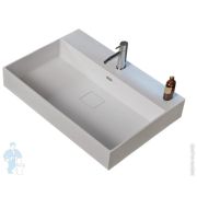 Раковина Cezares (710х450х115) накладная на тумбу, из искусственного мрамора, белый 50313