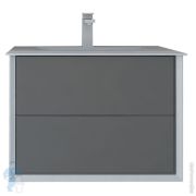 Тумба под раковину Cezares BELLAGIO 71 (700х460х480) настенная, 2 ящика, Grigio nuvola 55301