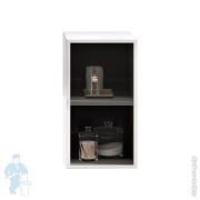 Шкаф настенный Cezares Elettra 75 (300х440х550) с открытыми полками, Bianco opaco 55529