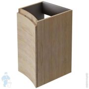 Тумба подвесная Cezares Vague (34x40x55) левая 54836 Rovere tabacco