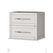 Тумба под раковину Cezares TIFFANY (60x46x55) подвесная, 2 ящика, Bianco Opaco 54945