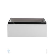 Тумба под умывальник подвесная Cezares Slider 798x476x299 1 ящик, Bianco Opaco SLIDER-800-1C-SO-BO