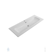 Полка Vitra Plural 750 мм с полотенцедержателем, левая, цвет грецкий орех 64062