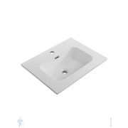 Раковина керамическая Cezares (610х460х170) CZR-8095-60 белый
