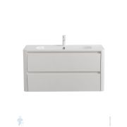 Тумба под раковину Cezares RELAX (1000х480х520) подвесная, Bianco Lucido RELAX-1000-2C-SO-BL