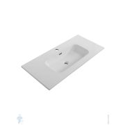Раковина керамическая Cezares (1010х460х170) CZR-8095-100 белый
