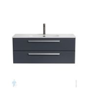 Тумба под умывальник Cezares ЕСО (1200х457х500) без ручек, Grafito ECO-CER-N-1200-2C-SO-GR-P
