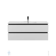 Тумба под умывальник Cezares PLANE (1200х458х500) Bianco Lucido PLANE-1200-2C-SO-BL