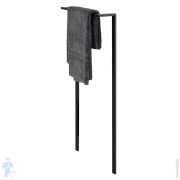 Полотенцедержатель для тумбы Cielo NARCISO (100х500) цвет matt black, арт. NAPL NM