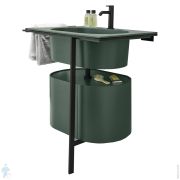 Тумба для раковины и консоли Cielo KYROS (600х380х340) цвет Muschio KYCLMU