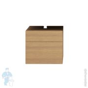 Тумба для консоли и раковины Cielo NARCINO (520х500х465) натуральный шпон Rovere Naturale NACE RN