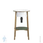 Столешница Cielo CATINO TONDO (440х440х18) керамика, цвет Agave CAPIT AG
