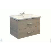 Тумба COMFORTY Парма-80 (800х500х430) подвесная, с раковиной, дуб дымчатый 00004143491