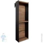 Вставка к зеркалу COMFORTY Дартфорд-20 (200х700х150) подвесная, дуб темно-коричневый 00-00013693