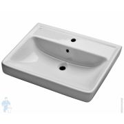 Умывальник для мебели Dreja Q 55 (550х475х180) перелив, отверстие под смеситель, цвет: белый 195476