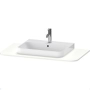 Столешница Duravit Happy D.2 Plus 1000х550х16 1 вырез, белый сатин матовый HP031E03636