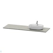 Столешница Duravit Luv 1783х595х20 кварц, 1 вырез справа, цвет серый LU9468R3333