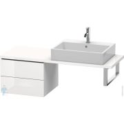 Тумба под столешницу Duravit L-Cube 520х400х477 2 ящика, белый глянец LC582702222