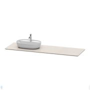 Столешница Duravit Luv 1783х595х20 кварц, 1 вырез слева, цвет песочный LU9468L2525