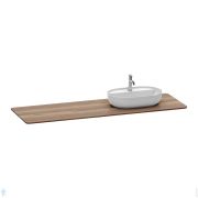 Столешница Duravit Luv 1783х595х25 массив дерева, 1 вырез справа, орех американский LU9463R7777