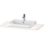 Столешница Duravit Happy D.2 Plus 1000х550х16 1 вырез, белый глянец HP031E02222