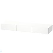 Полка Duravit DuraStyle (1500х150х440) с 3 ящиками, цвет белый матовый DS827201818