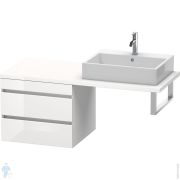 Тумба под столешницу Duravit DuraStyle (600х512х548) 2 ящика, белый глянец DS533802222