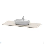 Столешница Duravit Luv 1388х595х20 кварц, 1 вырез, цвет песочный LU946602525