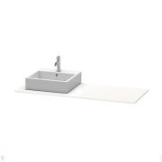 Столешница Duravit XSquare 1400х550х16 1 вырез слева, белый глянец XS060GL2222