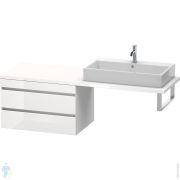 Тумба под столешницу Duravit DuraStyle (800х512х548) 2 ящика, белый глянец DS533902222