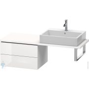 Тумба под столешницу Duravit L-Cube 620х400х477 2 ящика, белый глянец LC582802222