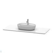 Столешница Duravit Luv 1388х595х20 кварц, 1 вырез, цвет белый LU946601717