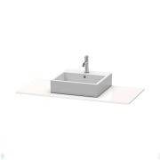 Столешница Duravit XSquare 1200х550х16 1 вырез, белый глянец XS060F02222