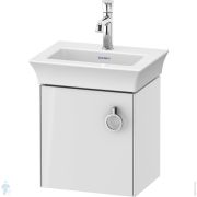 Тумба под раковину Duravit White Tulip WT4250L8585 384х410х298 подвесная, 1 дверца, левая, белый гл