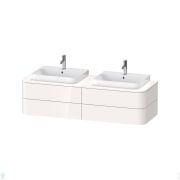 Тумба под раковину Duravit Happy D.2 Plus 1600х408х550 4 ящика, белый глянец HP4974B2222