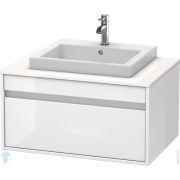 Тумба под умывальник Duravit Ketho 800х550х426 1 ящик, белый глянец KT679402222