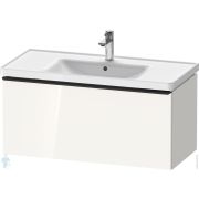 Тумба под раковину Duravit D-Neo 984х440х452 подвесная, 1 ящик, белый глянец DE4256004220000