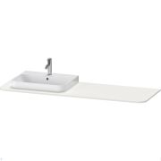 Столешница Duravit Happy D.2 Plus 1600х550х16 1 вырез слева, нордик белый мат. HP031HL3939