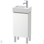 Тумба под раковину Duravit L-Cube 364х581х241 напольная, петли слева, белый матовый LC6793L1818