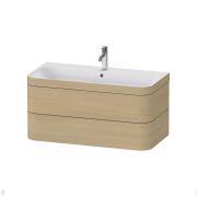 Тумба с раковиной Duravit Happy D.2 Plus 975х468х490 2 ящика, дуб средиземноморский HP4638O7171
