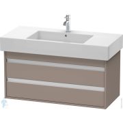 Тумба под умывальник Duravit Ketho 1000х480х455 подвесная, 2 ящика, базальт мат. KT664104343