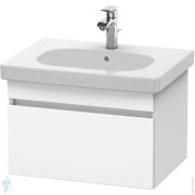 Тумба под раковину Duravit DuraStyle (600х398х453) подвесная ,1 ящик, цвет белый матовый DS638301818