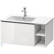 Тумба под раковину Duravit L-Cube 820х400х481 подвесная, 1 ящик, белый глянец LC619102222